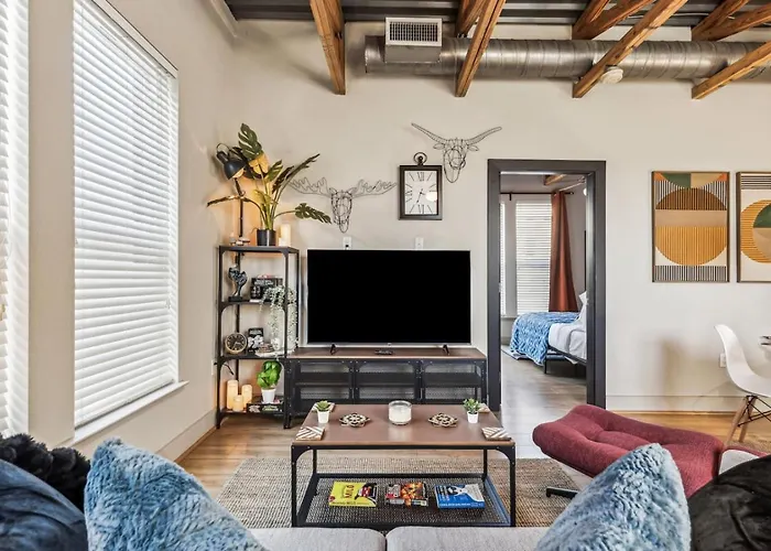 Appartement The Zircon 2bd Unique Style In The Heart Of Fortworth *